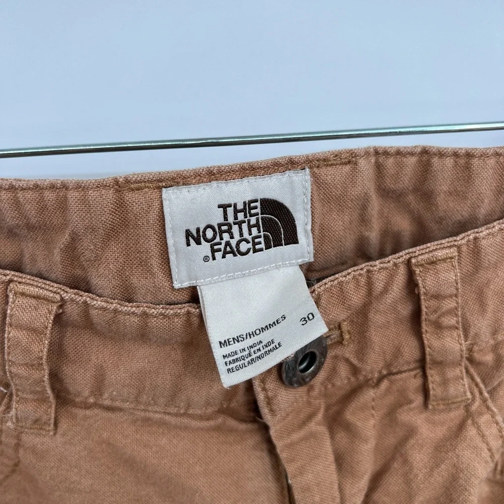 The North Face outdoor gorpcore tan brown trail‎ pants 30 articulated knees